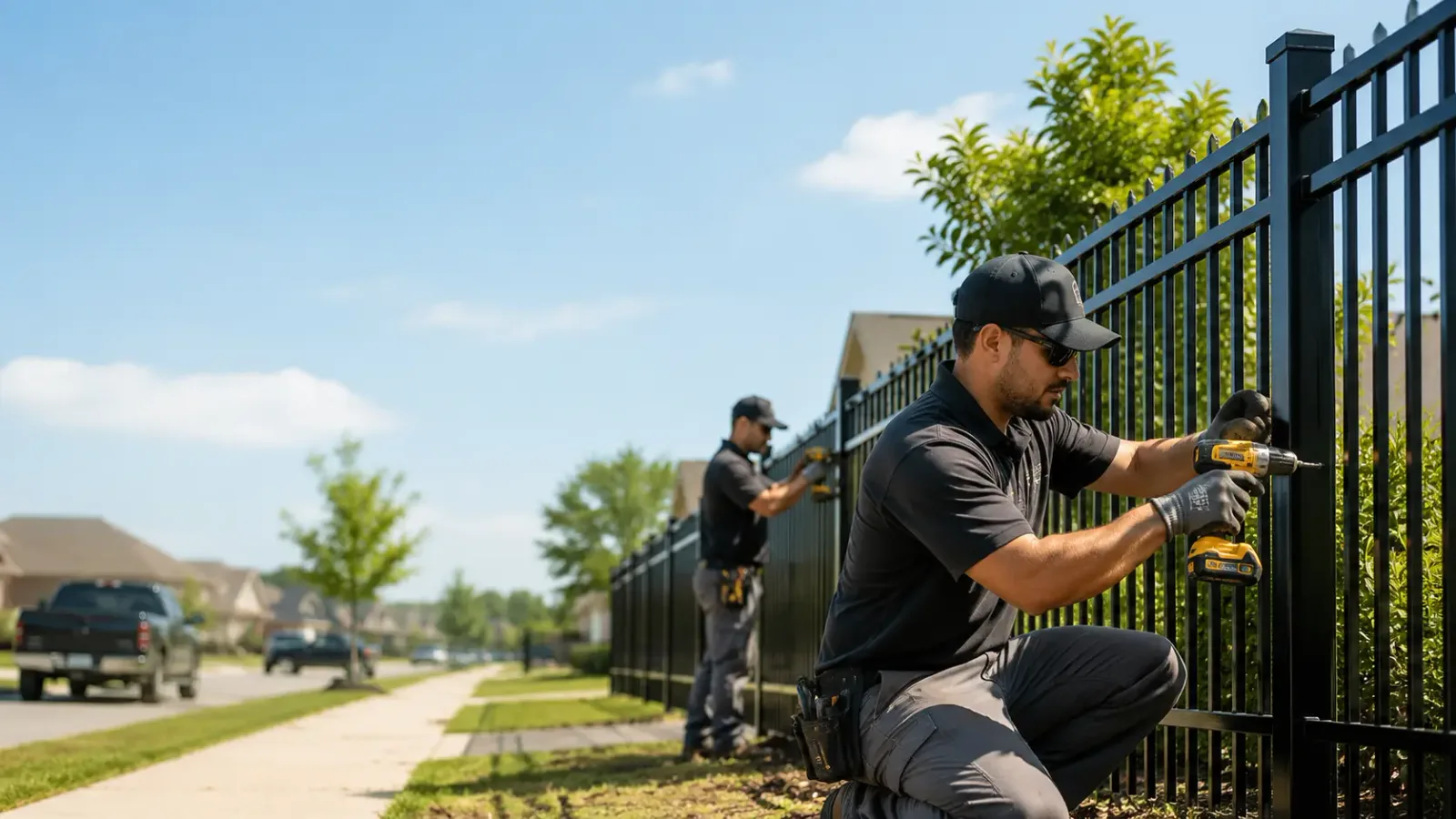 Metal Fence Installation in Cadillac, MI